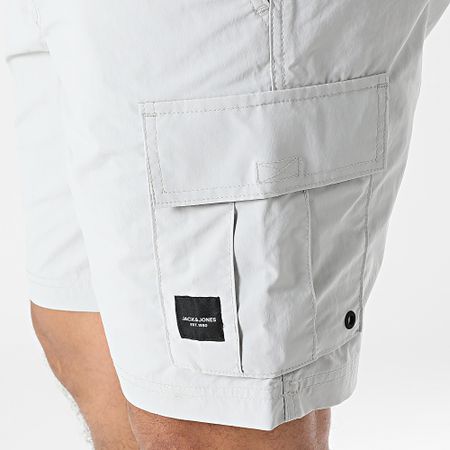 Jack And Jones - Pantaloncini da bagno cargo grigi Naxos