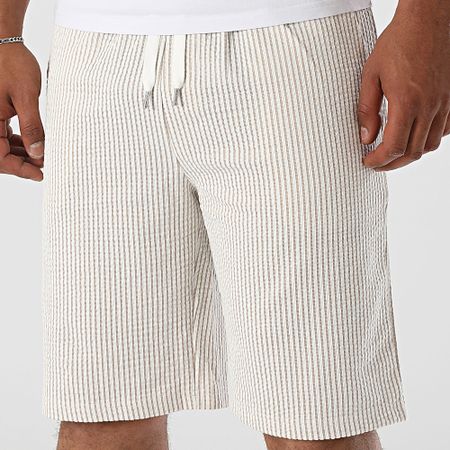 Jack And Jones - Pantaloncini da jogging Jaiden May Beige White