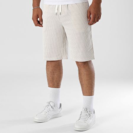 Jack And Jones - Pantaloncini da jogging Jaiden May Beige White