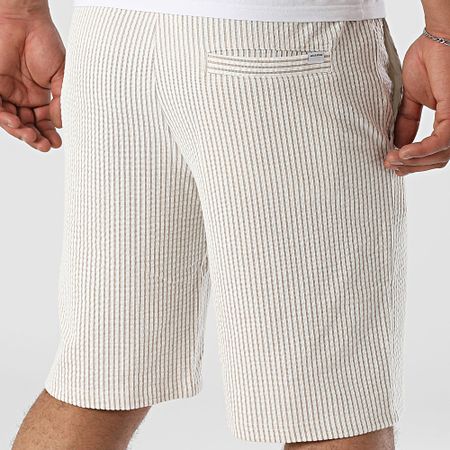 Jack And Jones - Pantaloncini da jogging Jaiden May Beige White