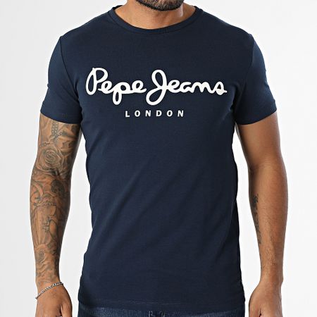 Pepe Jeans - Original Stretch Tee PM508210 Blu navy