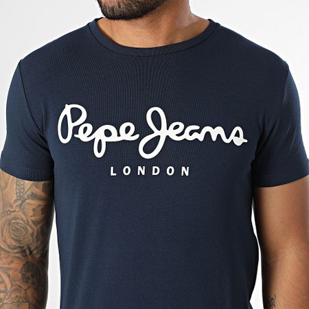 Pepe Jeans - Original Stretch Tee PM508210 Blu navy