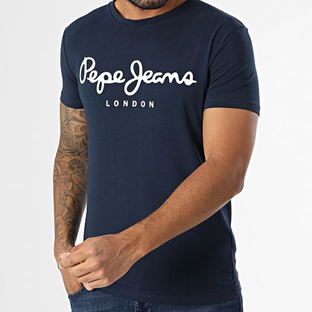 Pepe Jeans - Original Stretch Tee PM508210 Blu navy