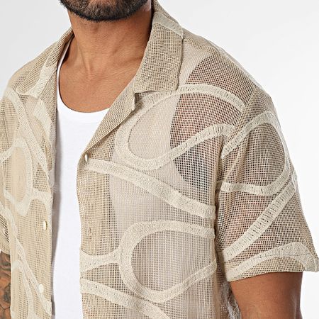 Uniplay - Camicia a maniche corte 853 Beige