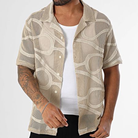 Uniplay - Camicia a maniche corte 853 Beige