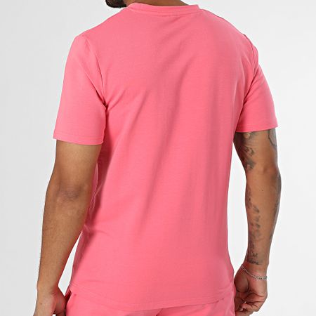 Black Industry - Set di maglietta oversize e pantaloncini da jogging rosa