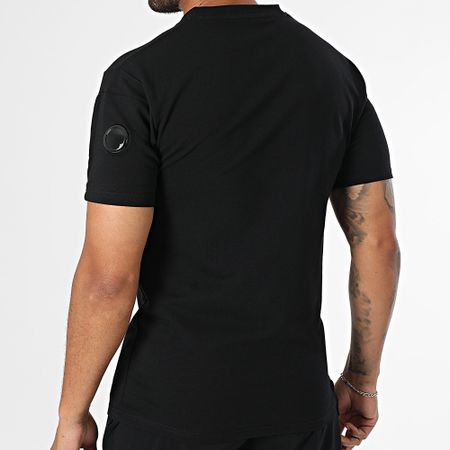 Black Industry - Set di maglietta oversize nera e pantaloncini da jogging