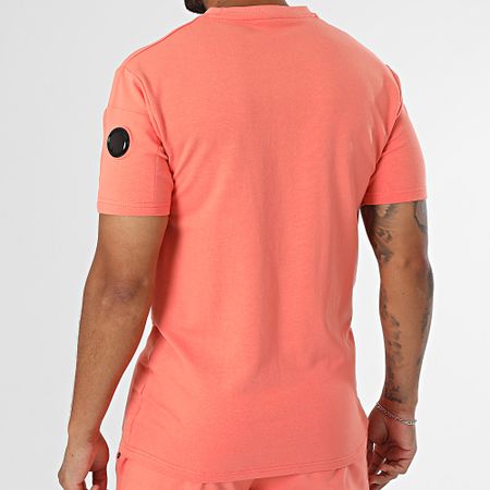 Black Industry - Set di maglietta oversize e pantaloncini da jogging Salmon