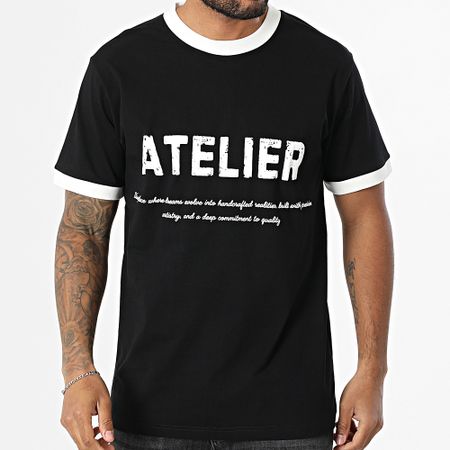Classic Series - Maglietta oversize 112 nera e bianca