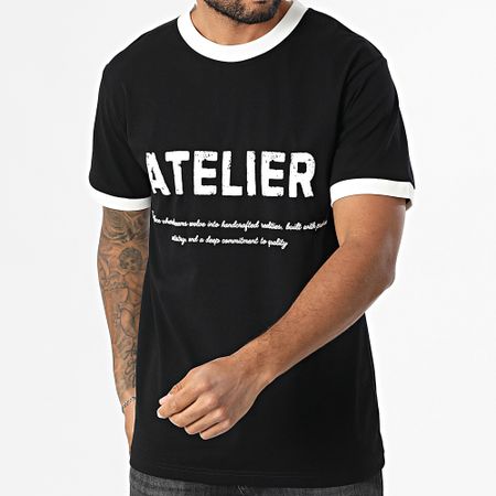 Classic Series - Maglietta oversize 112 nera e bianca