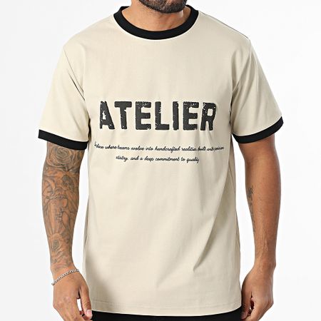 Classic Series - Maglietta oversize 112 beige nera