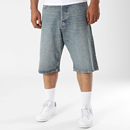 Jack And Jones - Pantaloncini Ron Original Jean Denim Blu