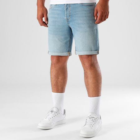 Jack And Jones - Pantaloncini Rick Original in denim blu