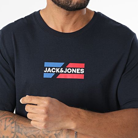 Jack And Jones - Maglietta grafica Corp Navy