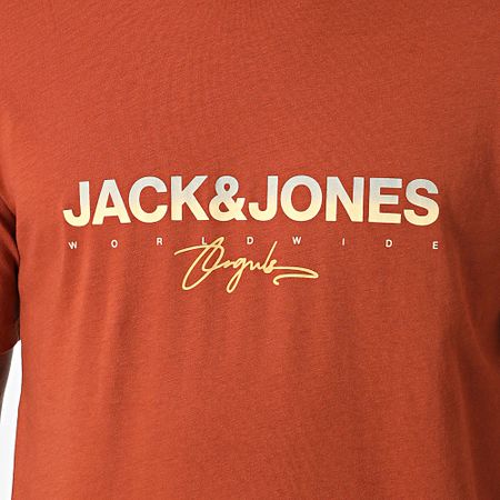 Jack And Jones - Canggue Tee Shirt Marrone