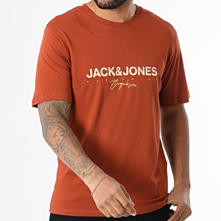 Jack And Jones - Canggue Tee Shirt Marrone