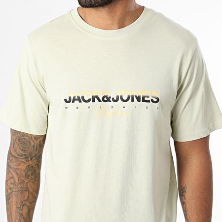 Jack And Jones - Maglietta Canggu verde chiaro