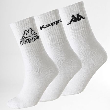 Kappa - Confezione da 3 paia di calzini 93520545 Bianco