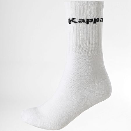 Kappa - Confezione da 3 paia di calzini 93520545 Bianco
