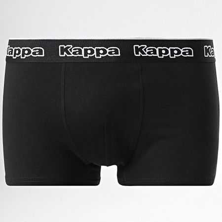 Kappa - Set di 3 boxer 92890514 Nero blu navy