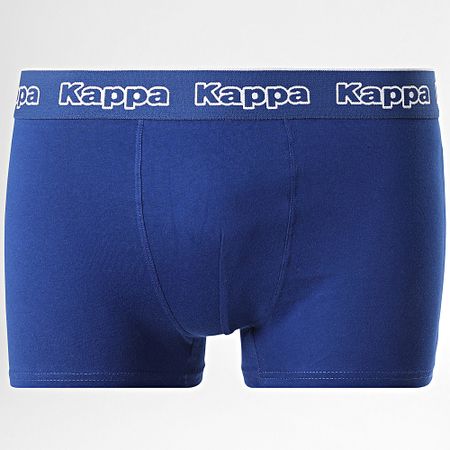 Kappa - Set di 3 boxer 92890514 Nero blu navy