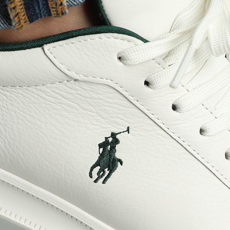 Polo Ralph Lauren - Scarpe da ginnastica Heritage Court II White Forest