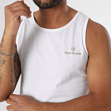 Sergio Tacchini - Confezione da 2 canottiere 39494236 Bianco