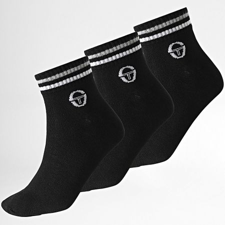 Sergio Tacchini - Confezione da 3 paia di calzini 97890115 Nero