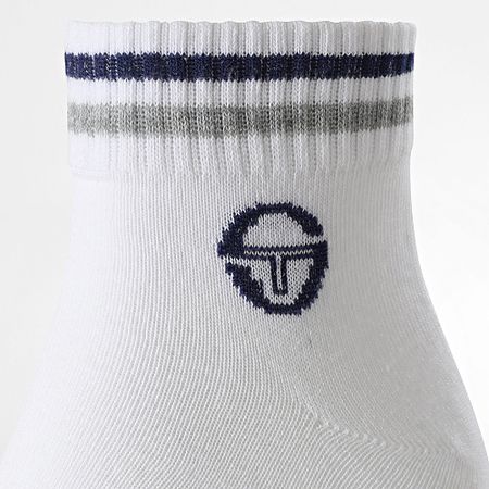Sergio Tacchini - Confezione da 3 paia di calzini 97890115 Bianco