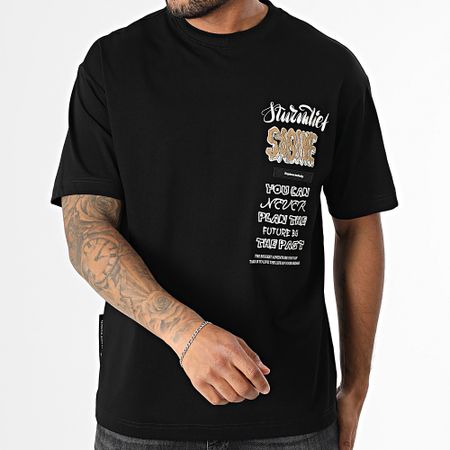 Uniplay - Maglietta oversize 00J nero