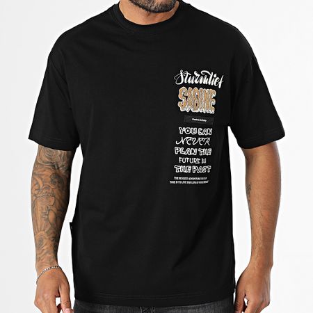 Uniplay - Maglietta oversize 00J nero