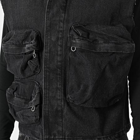 Uniplay - 69A Gilet nero senza maniche