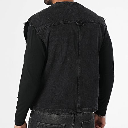 Uniplay - 69A Gilet nero senza maniche