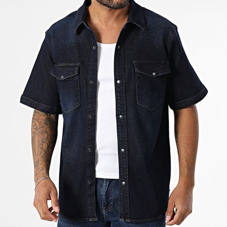 Classic Series - Jean 269 Camicia a maniche corte blu grezza