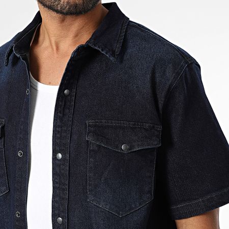 Classic Series - Jean 269 Camicia a maniche corte blu grezza