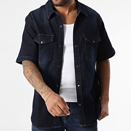 Classic Series - Jean 269 Camicia a maniche corte blu grezza