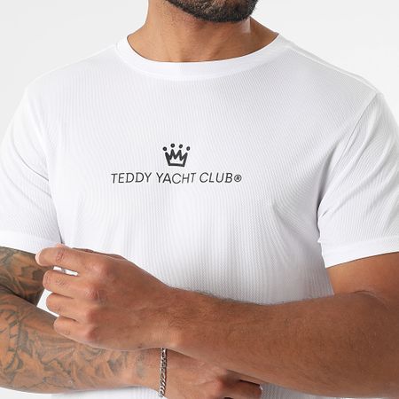 Teddy Yacht Club - Maison De Couture Set maglia tecnica e pantaloncini da jogging bianco nero