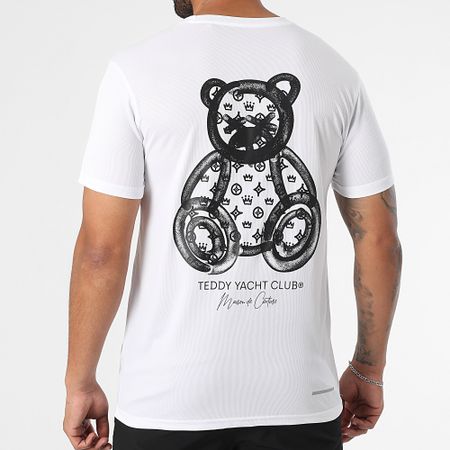 Teddy Yacht Club - Maison De Couture Set maglia tecnica e pantaloncini da jogging bianco nero