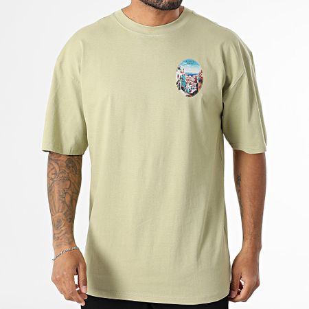 Black Industry - Maglietta oversize Alger 039 Verde