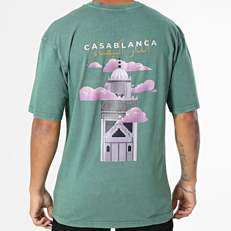 Black Industry - Maglietta oversize 010 Verde