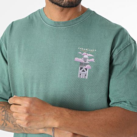 Black Industry - Maglietta oversize 010 Verde