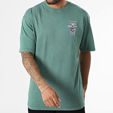 Black Industry - Maglietta oversize 010 Verde