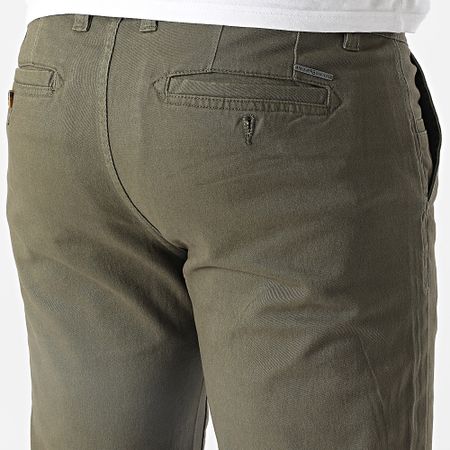 Classic Series - Bary 5 Pantaloncini Chino Verde Khaki