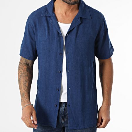 Classic Series - Camicia a maniche corte Leon Navy