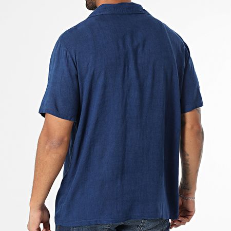 Classic Series - Camicia a maniche corte Leon Navy