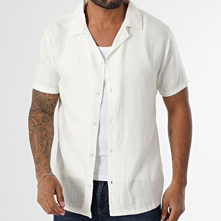 Classic Series - Camicia a maniche corte Leon Light Beige