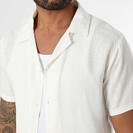 Classic Series - Camicia a maniche corte Leon Light Beige