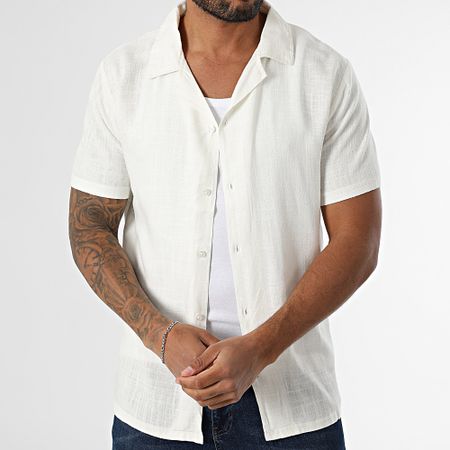 Classic Series - Camicia a maniche corte Leon Light Beige