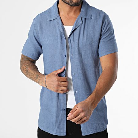 Classic Series - Camicia a maniche corte blu