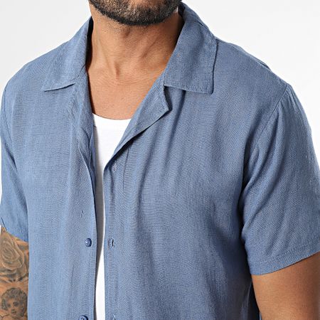 Classic Series - Camicia a maniche corte blu